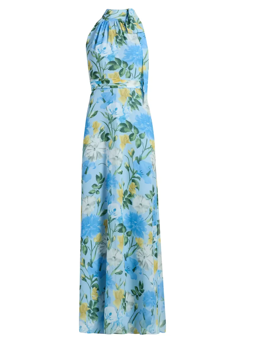 Diana Floral Chiffon Maxi Dress by SACHIN BABI