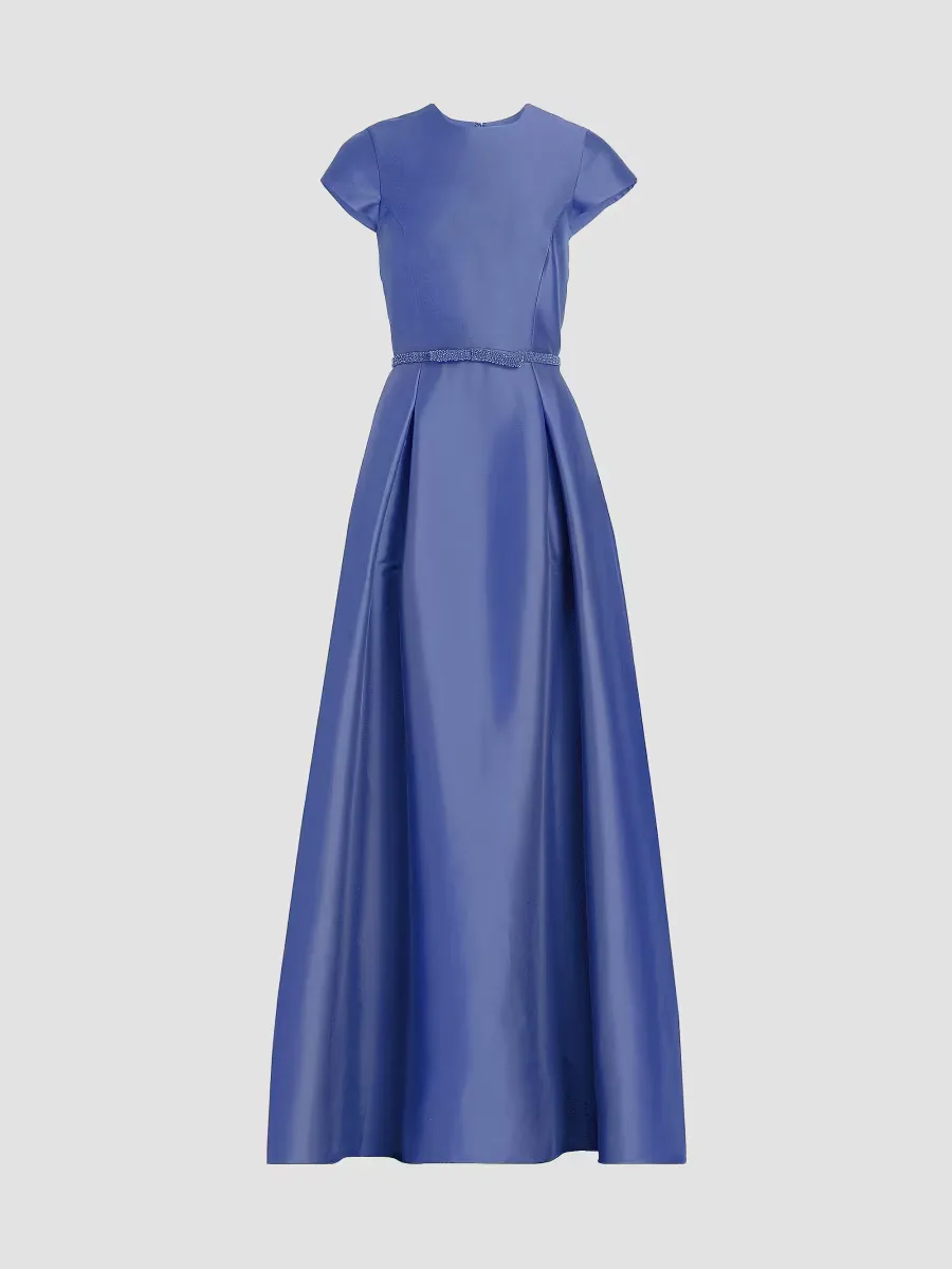 Blythe Embellished Mikado Gown by SACHIN BABI