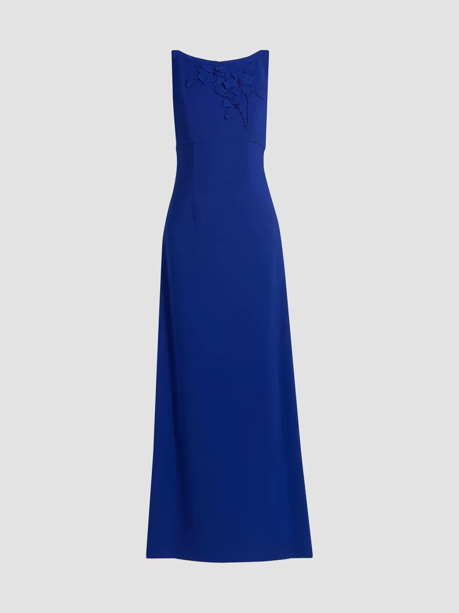 Tracey Embellished Crepe Sleeveless Gown by SACHIN BABI