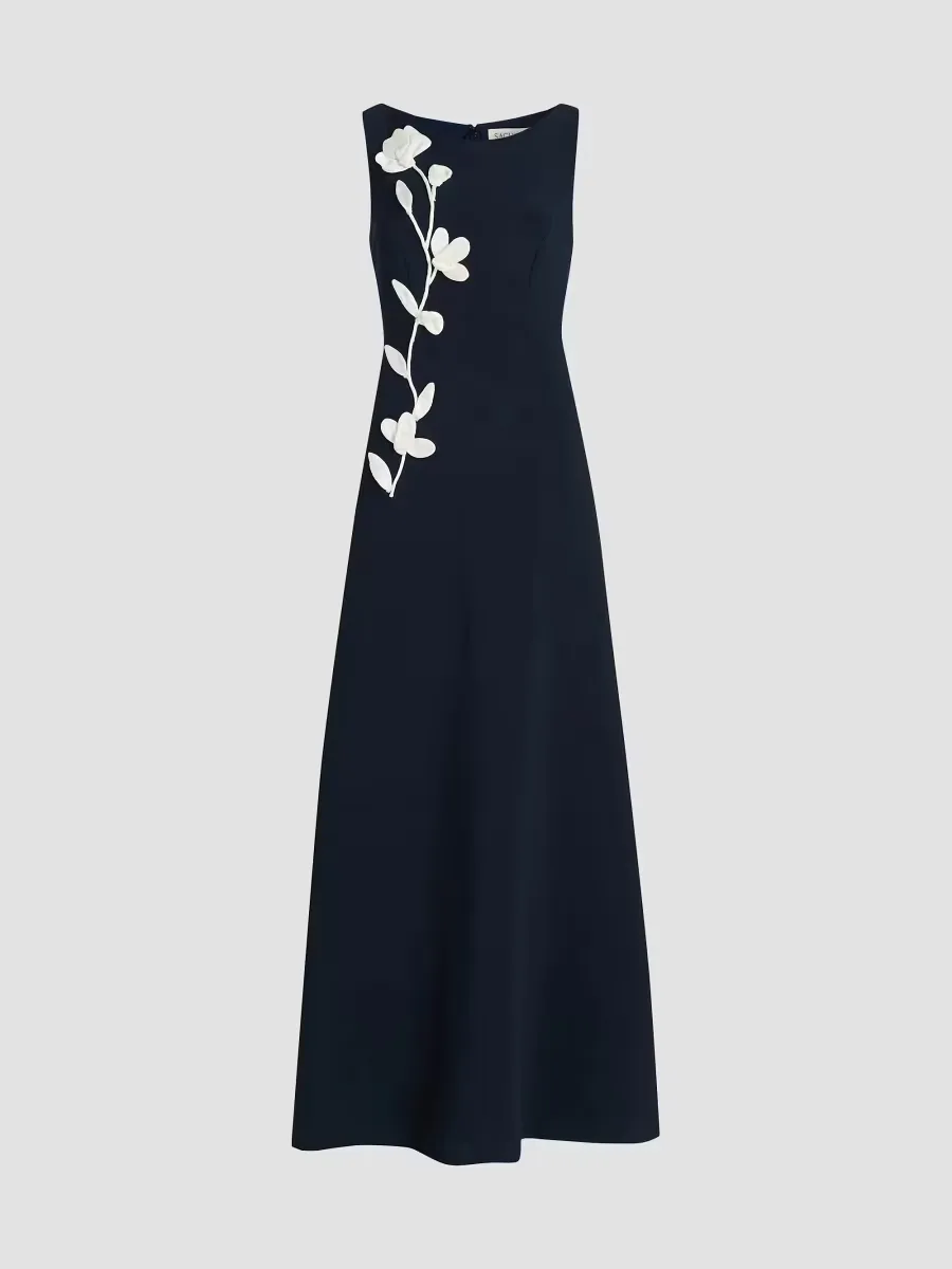 Denee Embroidered Vine Gown by SACHIN BABI