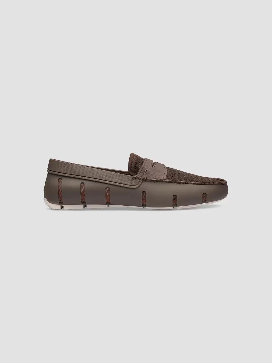 Mesh & Rubber Penny Loafers by Swims
