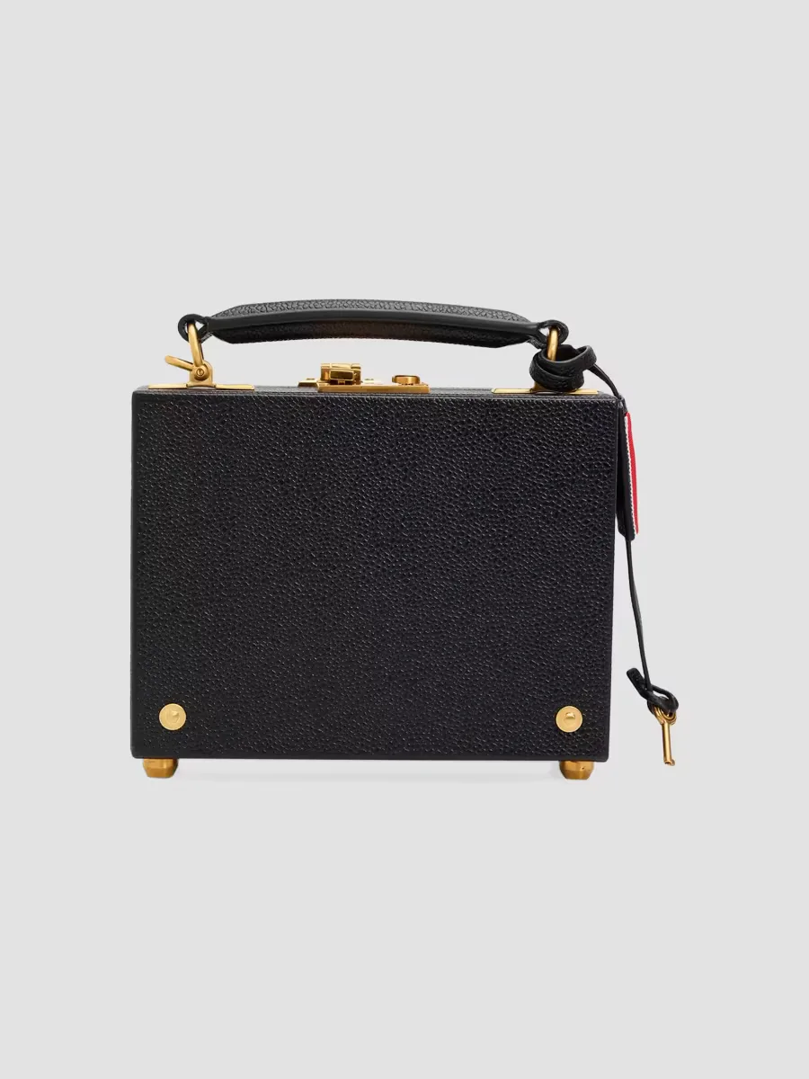 Micro Pebble Leather Attach Case by Thom Browne
