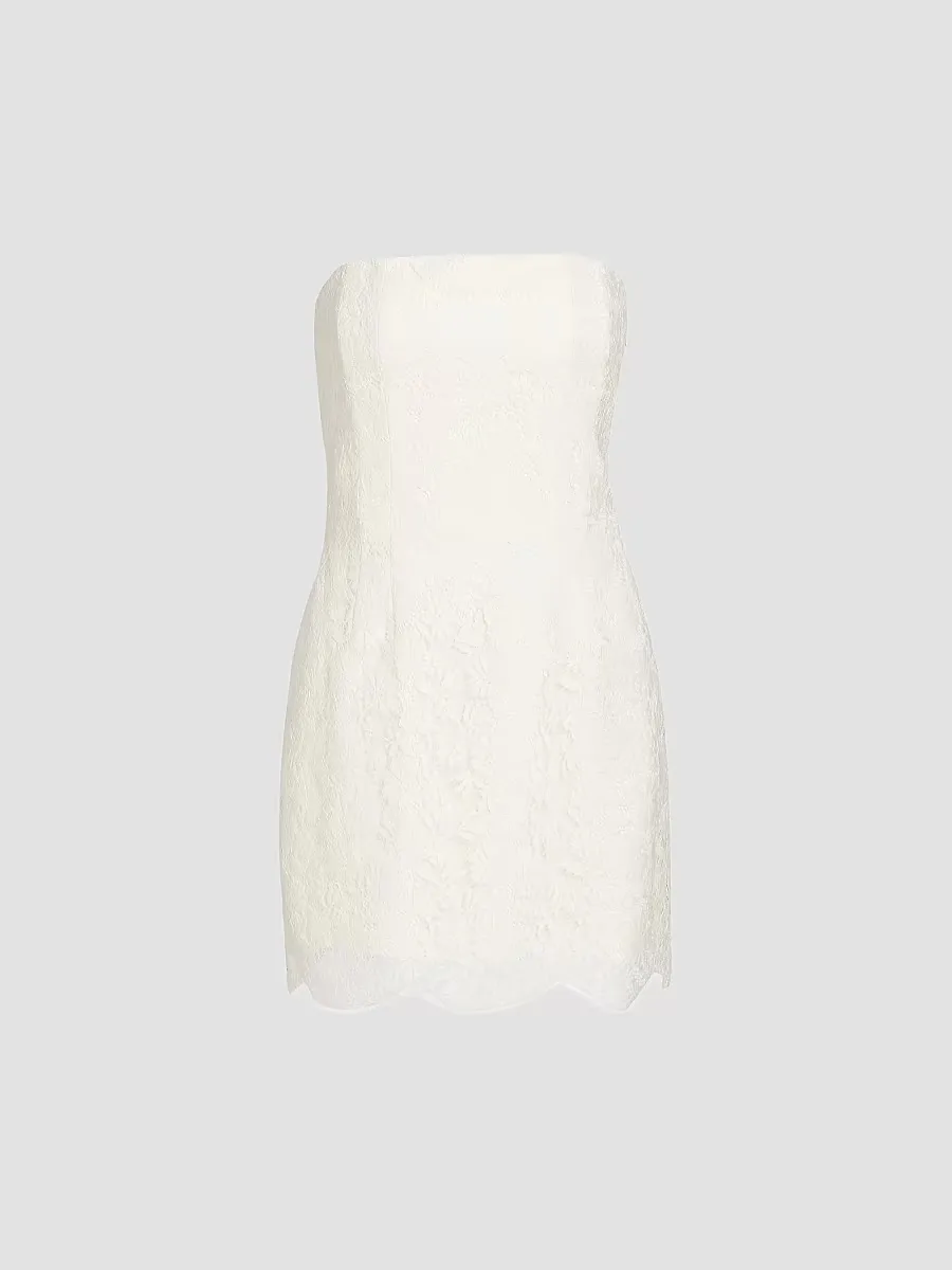 Eliana Lace Strapless Minidress by A.L.C.