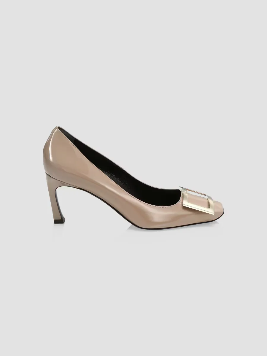 Belle Vivier Trompette 70MM Patent Leather Pumps
