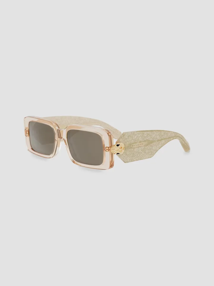 Serpenti Forever 53MM Rectangular Sunglasses by BVLGARI