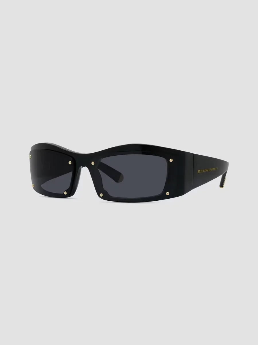 Medallion 67MM Geometric Sunglasses by Stella McCartney