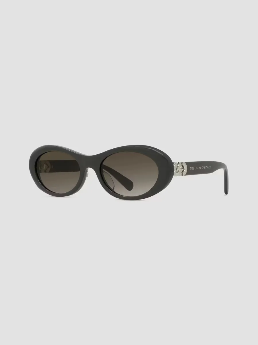 Falabella 53MM Oval Sunglasses by Stella McCartney