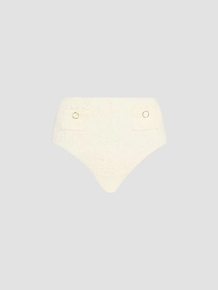 Diana High-Waist Bikini Bottom by SIMKHAI
