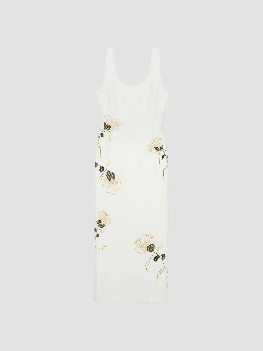 Lilibeth Floral Sleeveless Midi-Dress by SIMKHAI