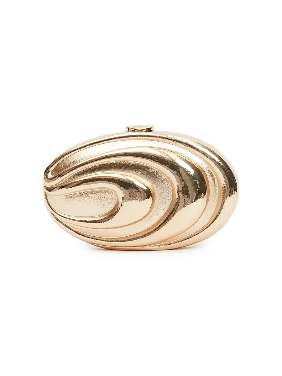 Inez Oval Clutch