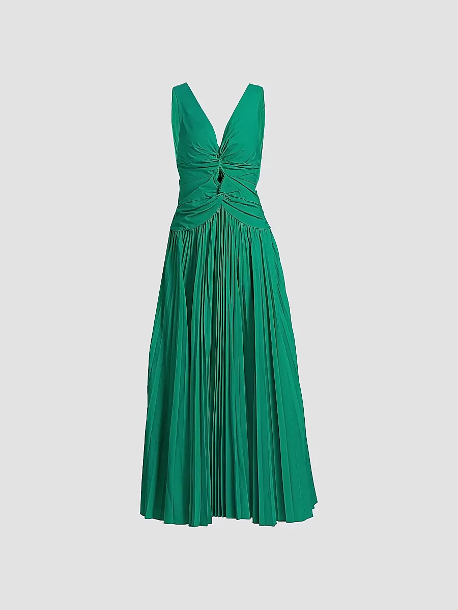 Vivianne Center Twist Midi-Dress