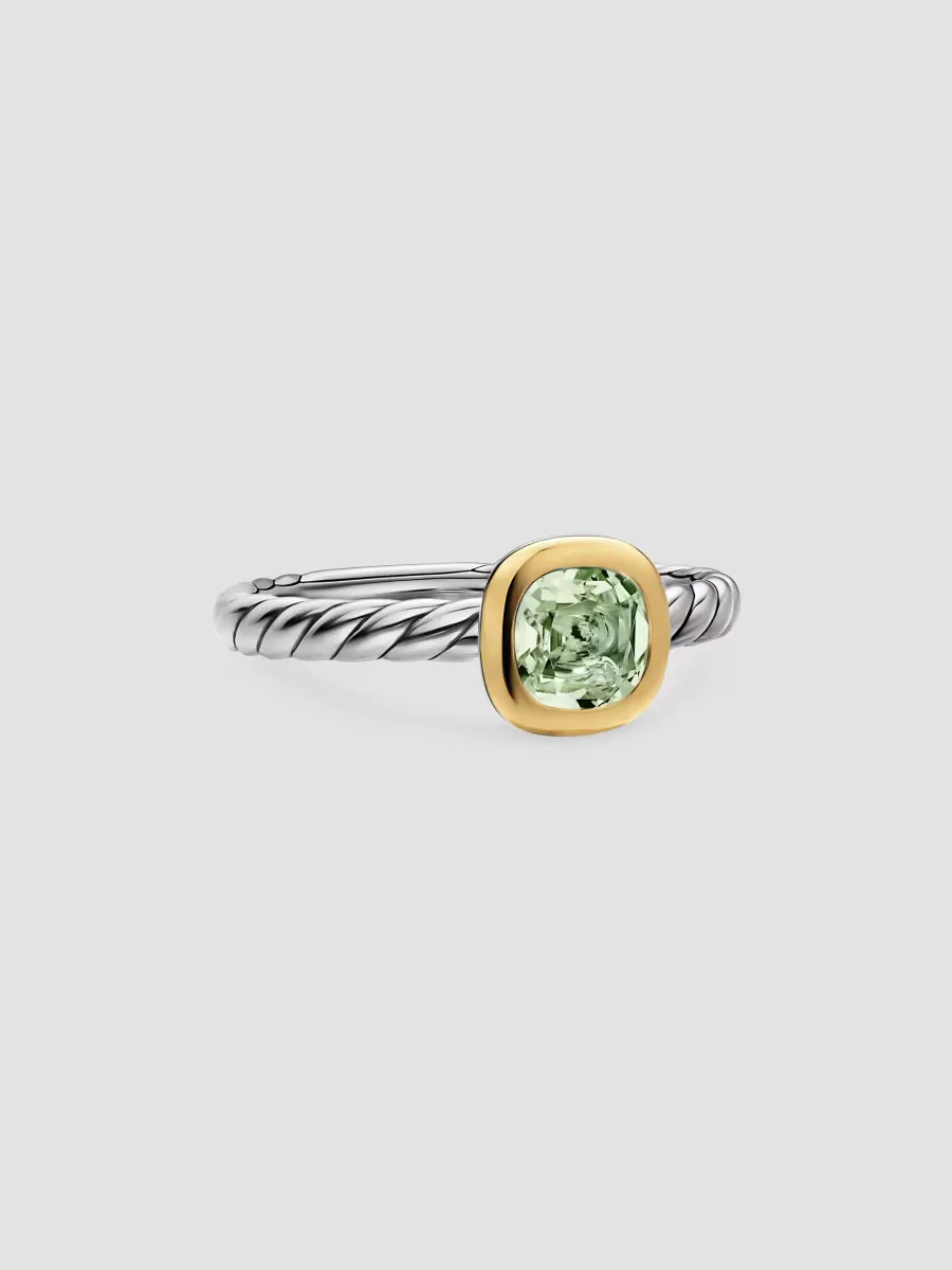 DY Mercer Color Cable Ring in Sterling Silver by David Yurman