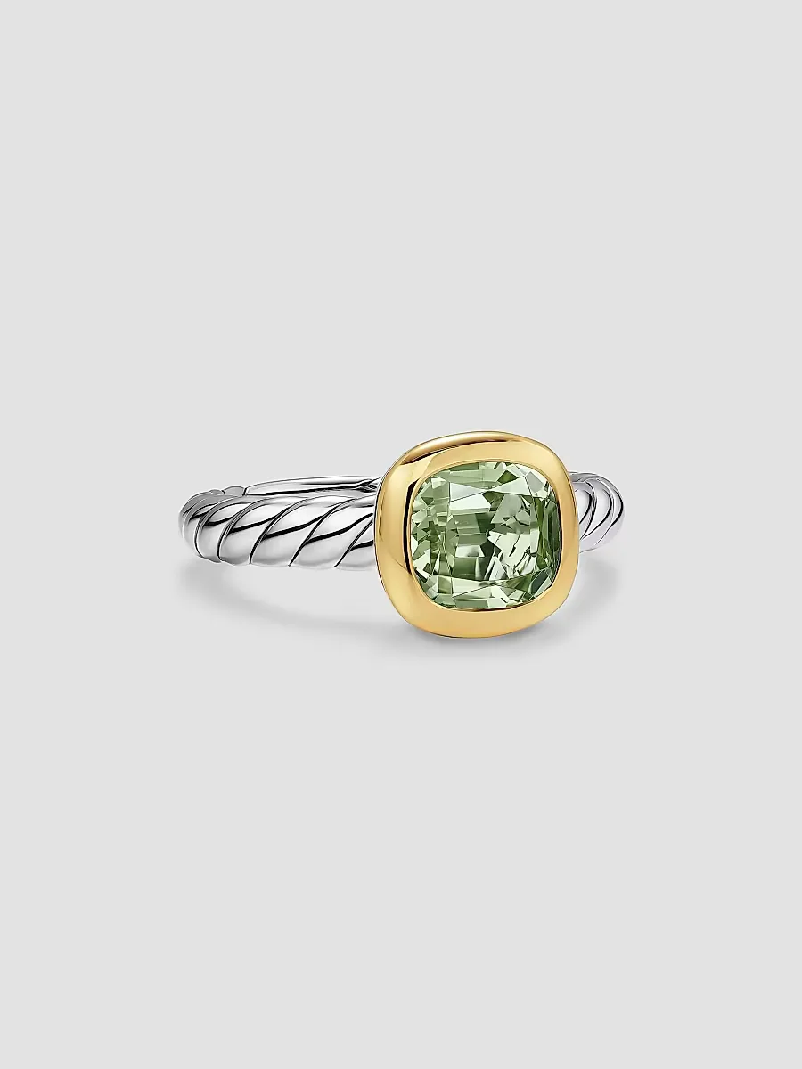 DY Mercer Color Stone Ring in Sterling Silver