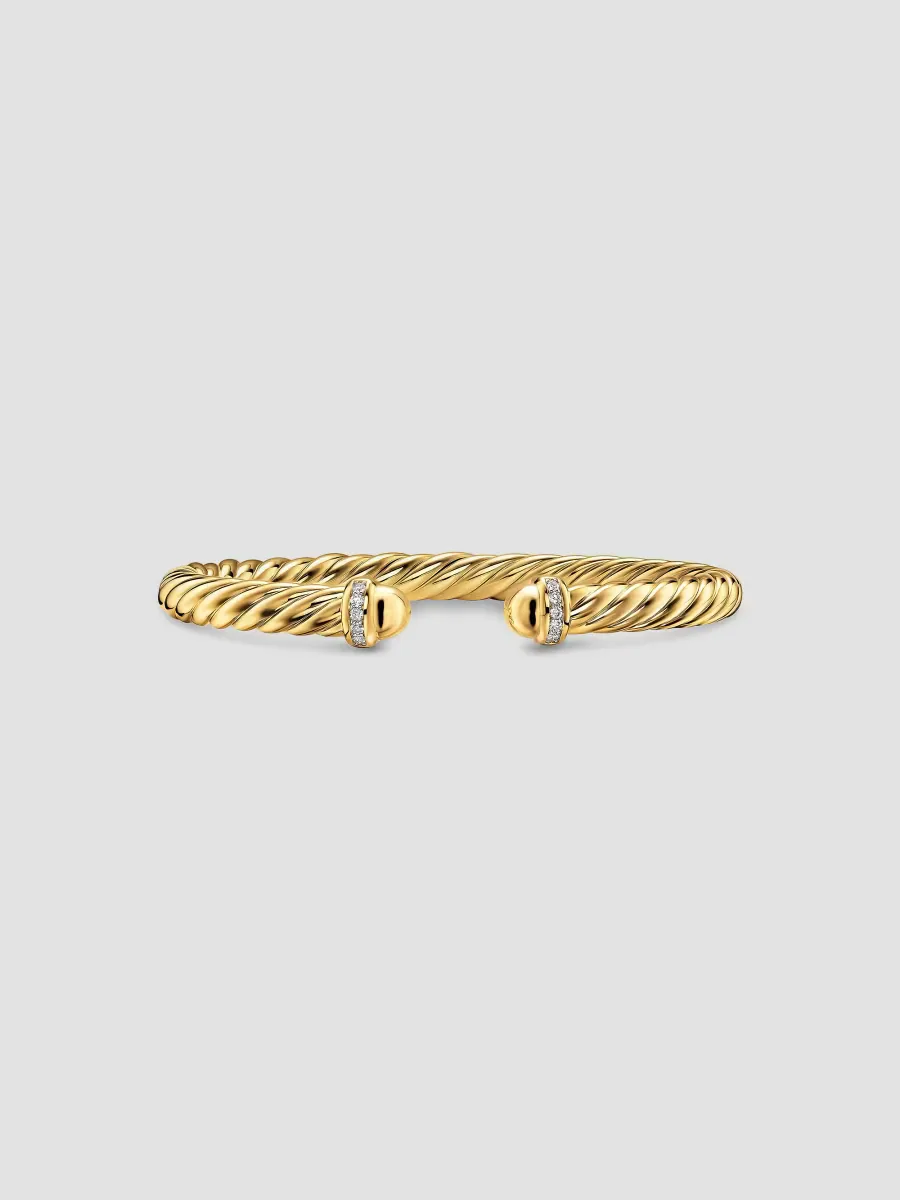 Cablespira Flex Bracelet in 18K Yellow Gold