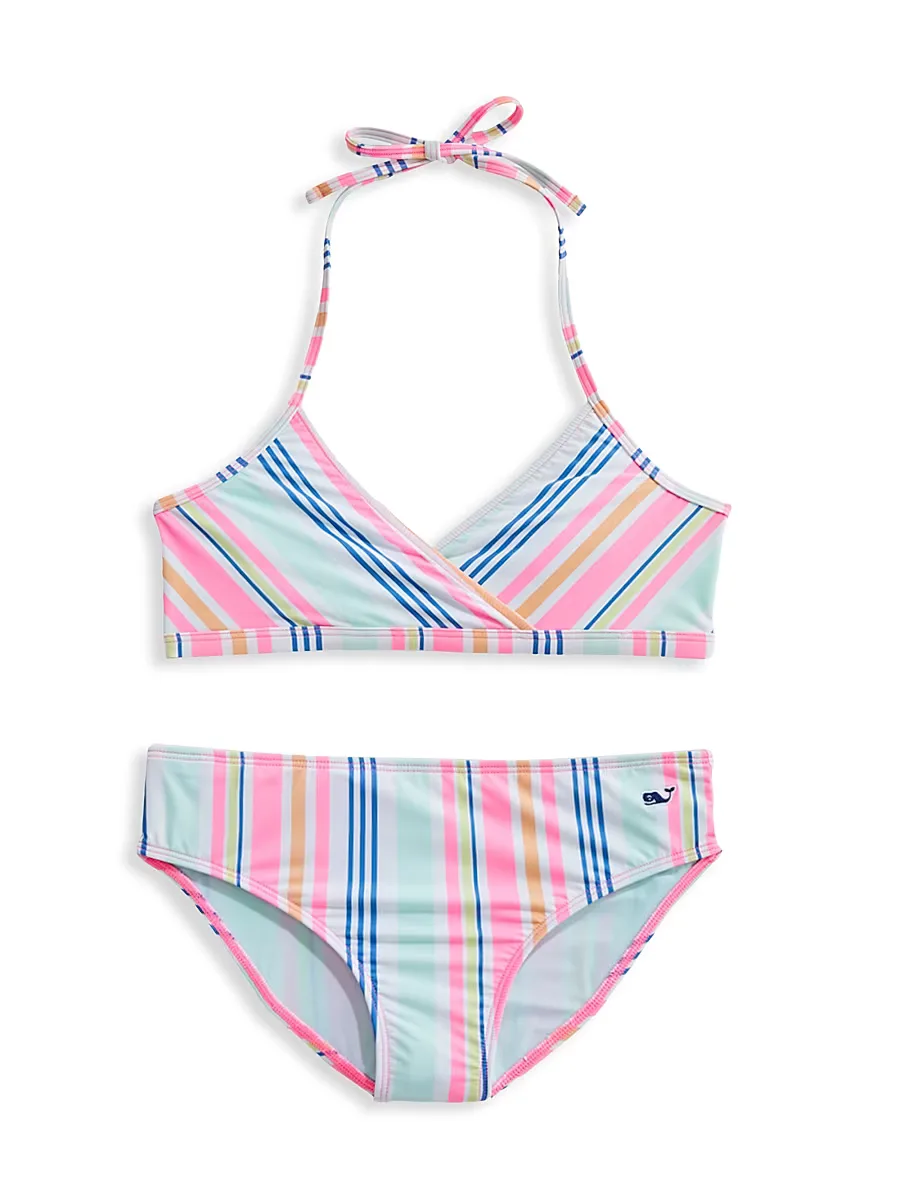 Sea Spray Stripe 2-Piece Bikini Set by Vineyard Vines