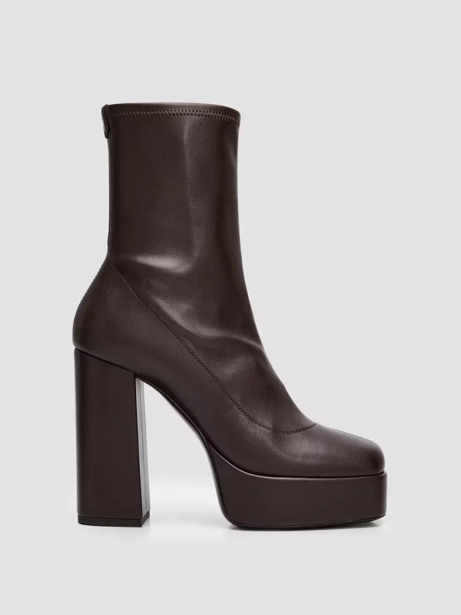 Granplage 115MM Leather Ankle Booties by Giuseppe Zanotti