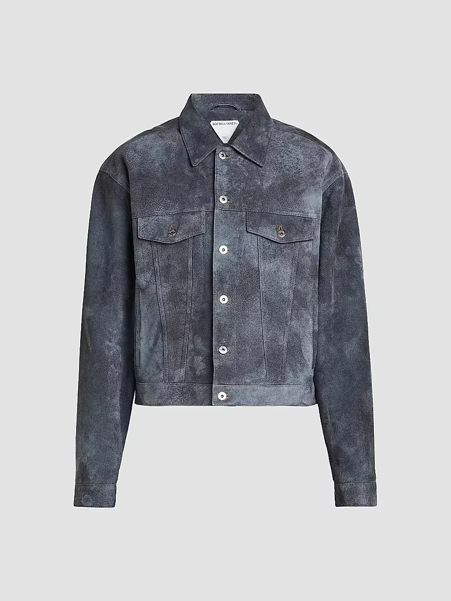 Suede Jacket by Bottega Veneta