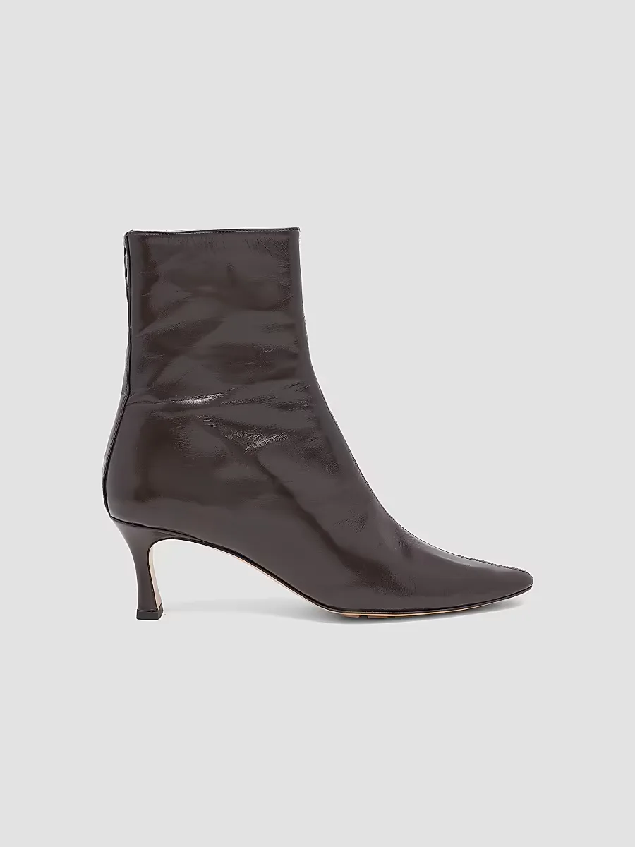 Vela 60MM Leather Ankle Boots