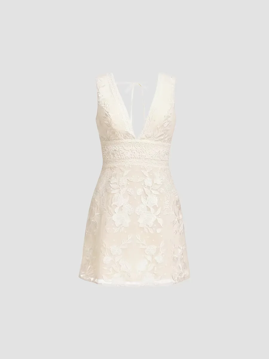 Astrid Floral Minidress by Dress the Population