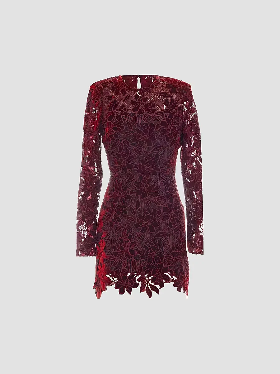 Stassi Lace Cocktail Minidress by Dress the Population