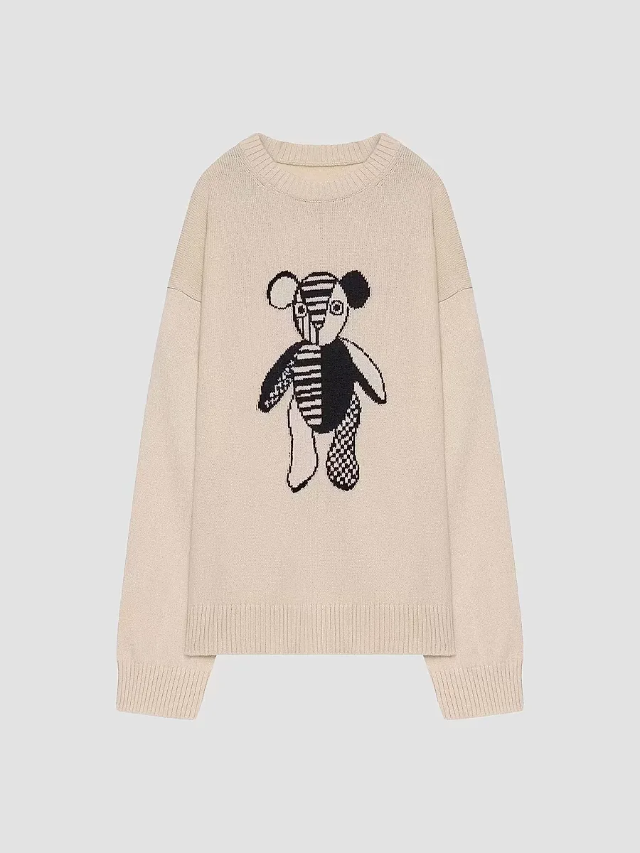 Teddy Cashmere Knit Sweater by The Elder Statesman