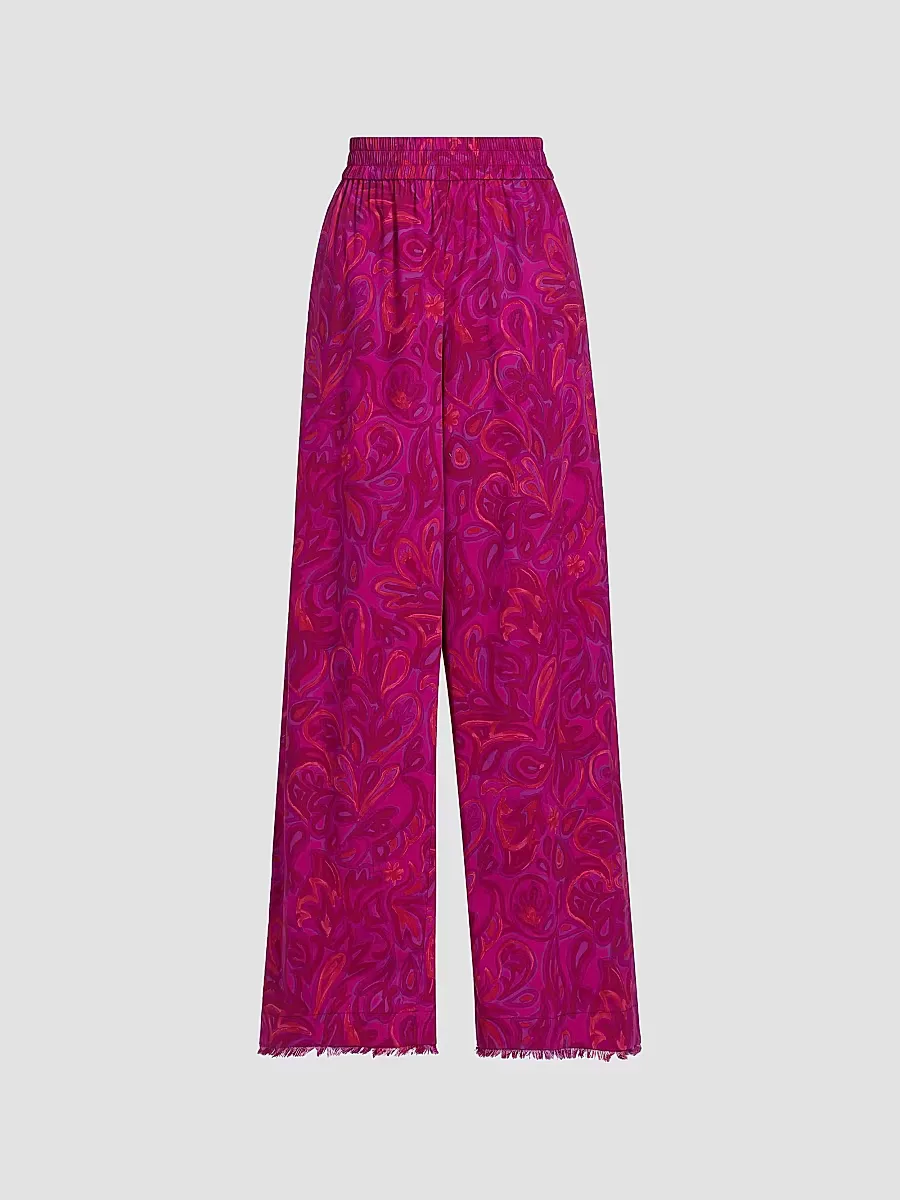 Paisley Bloom Ibbie Pants by Cinq  Sept