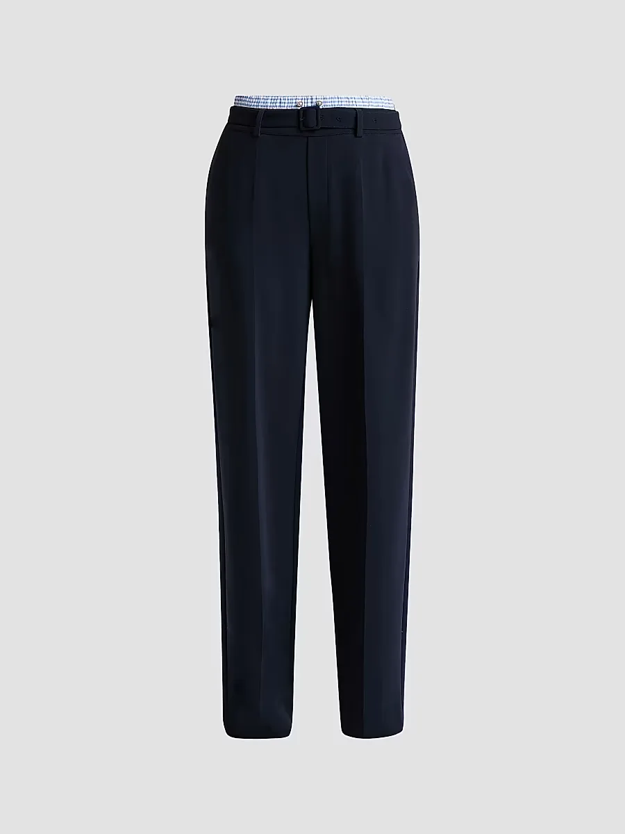Aron High-Rise Tapered-Leg Pants by Cinq  Sept