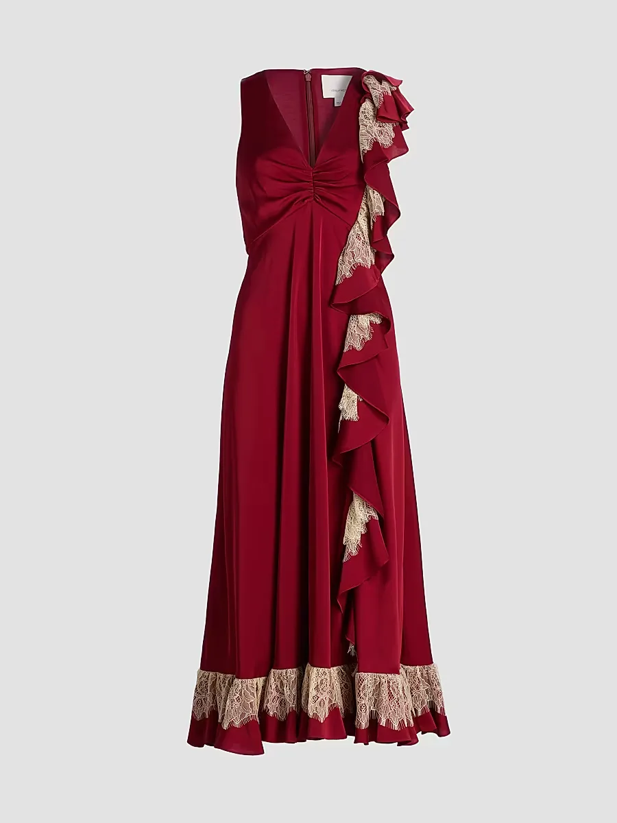 Esme Satin Minna Dress by Cinq  Sept