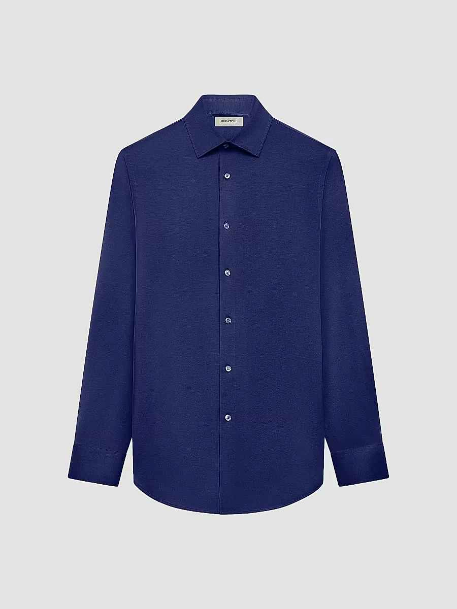 OoohCotton Tech Button-Up Shirt by BUGATCHI