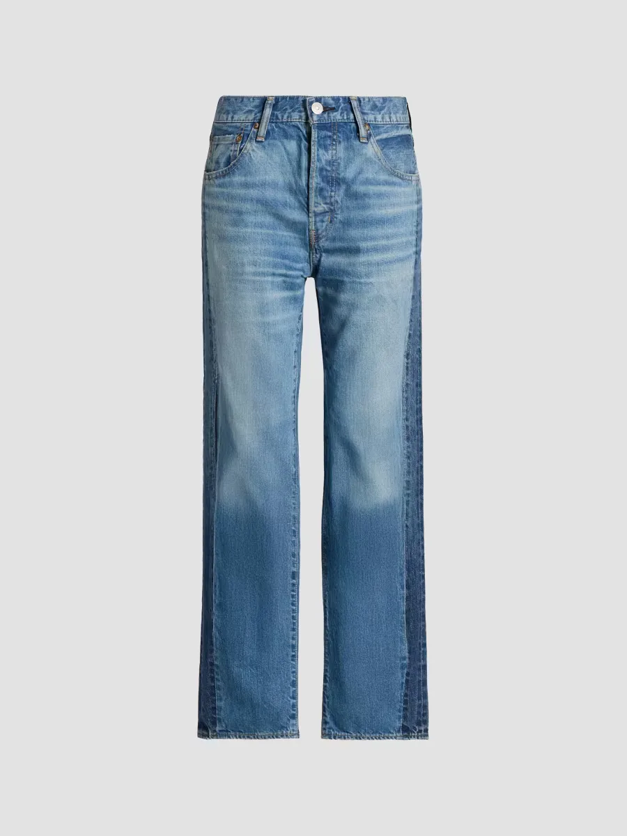 Vintage Clermont Straight-Leg Jeans by Moussy