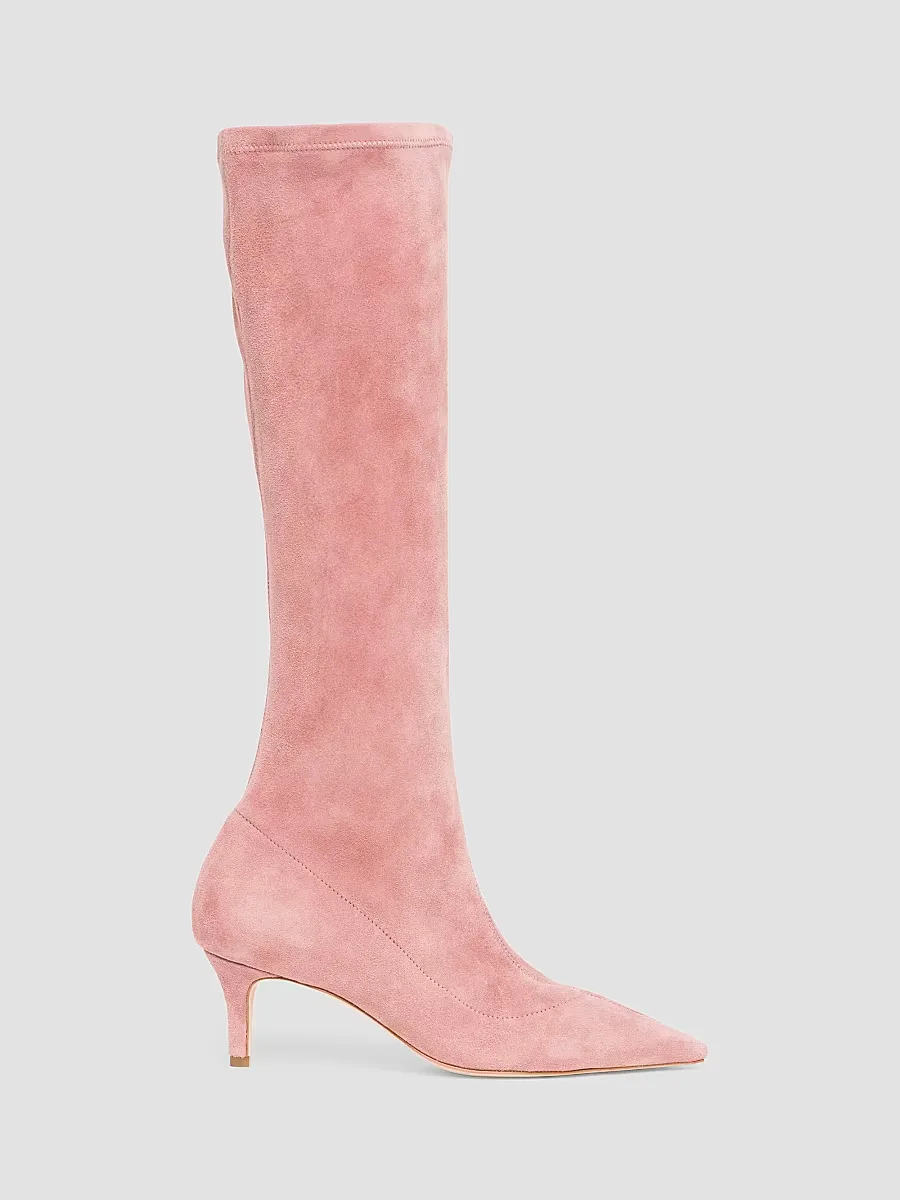 Resort Jade 65MM Suede Boots by Cinq  Sept