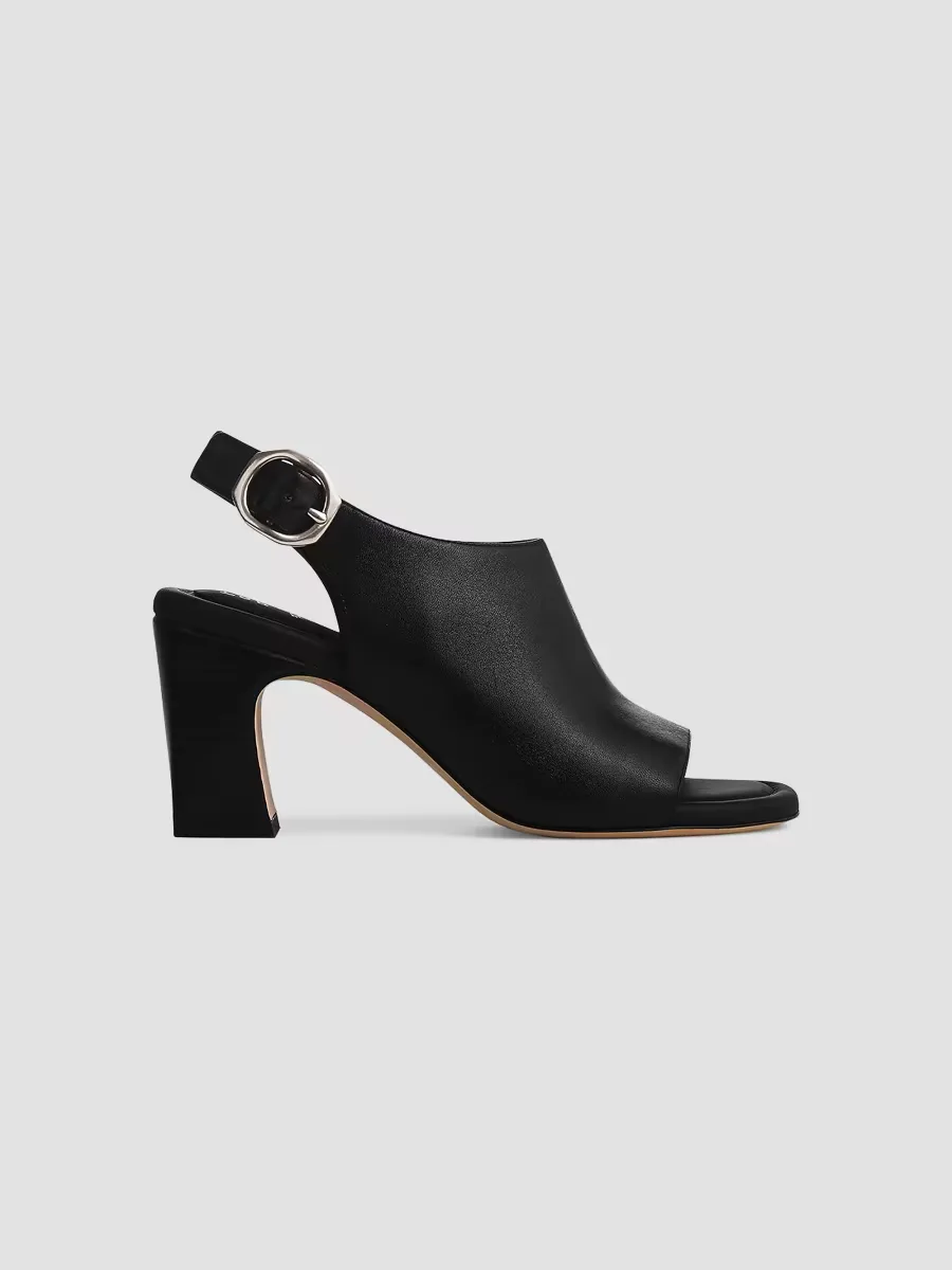 Gigi 75MM Leather Slingback Sandals by rag & bone