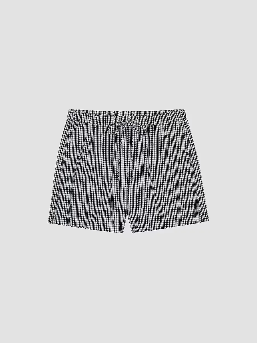 Embroidered Cotton Drawstring Shorts by Rails