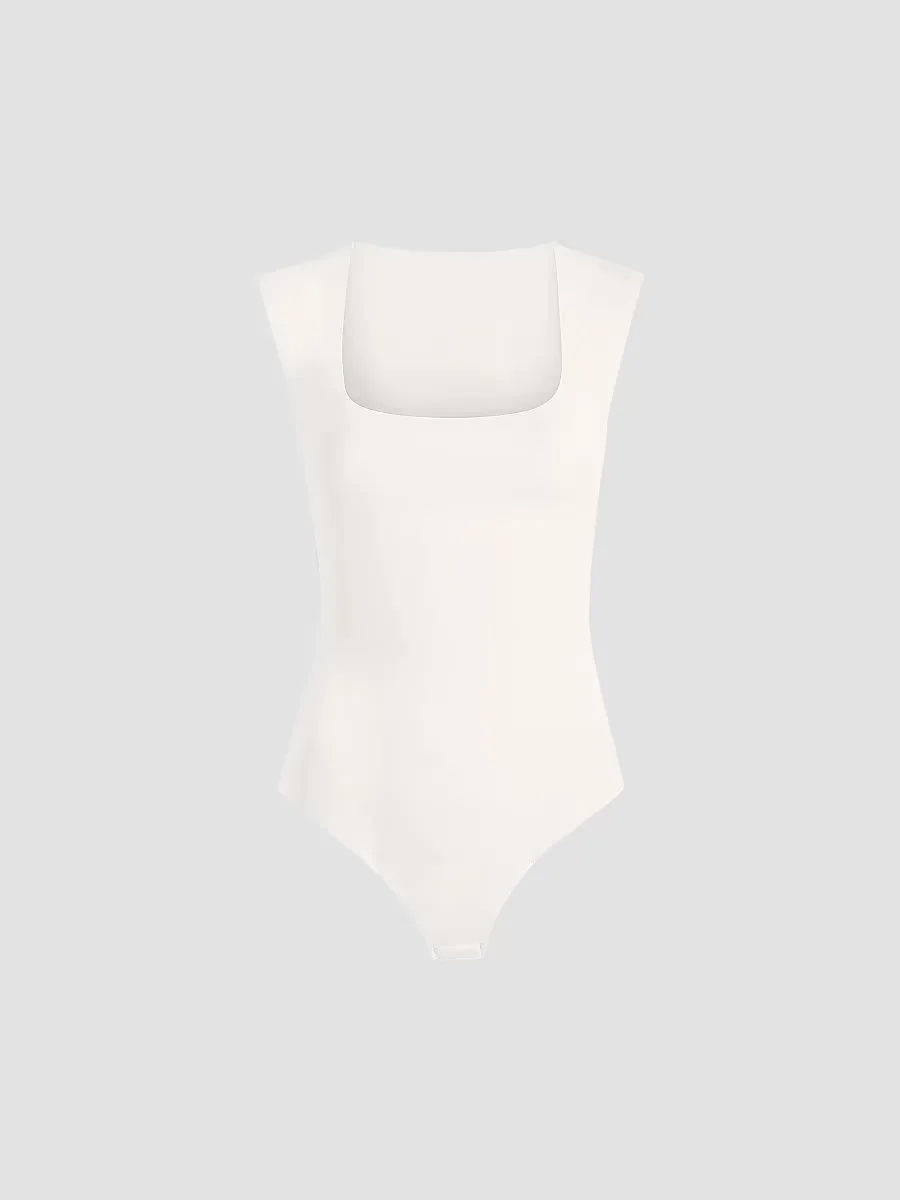 Neoprene Cap-Sleeve Bodysuit by Commando