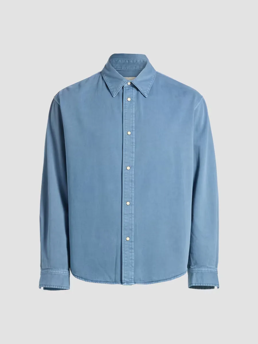 Classic Cotton Button-Front Shirt by FRAME