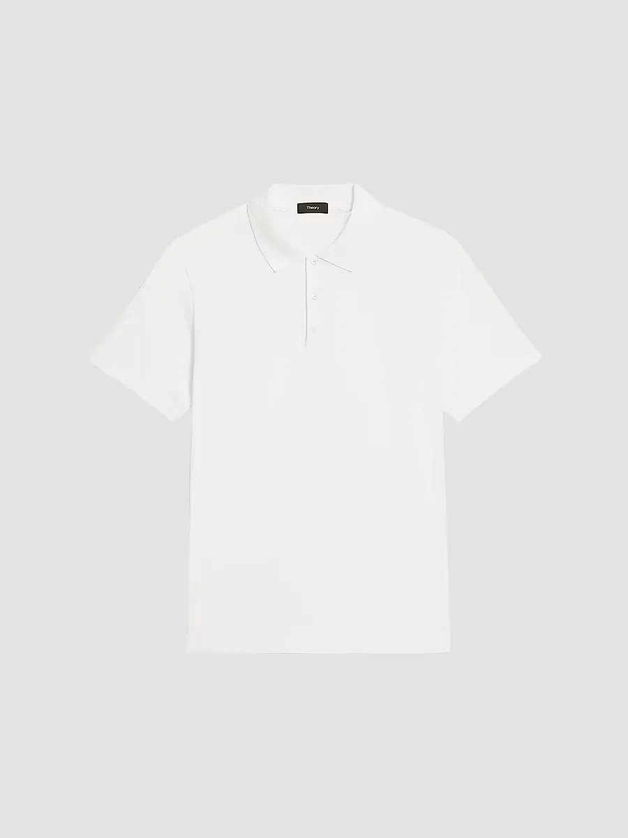 Bron Cotton Polo Shirt by Theory