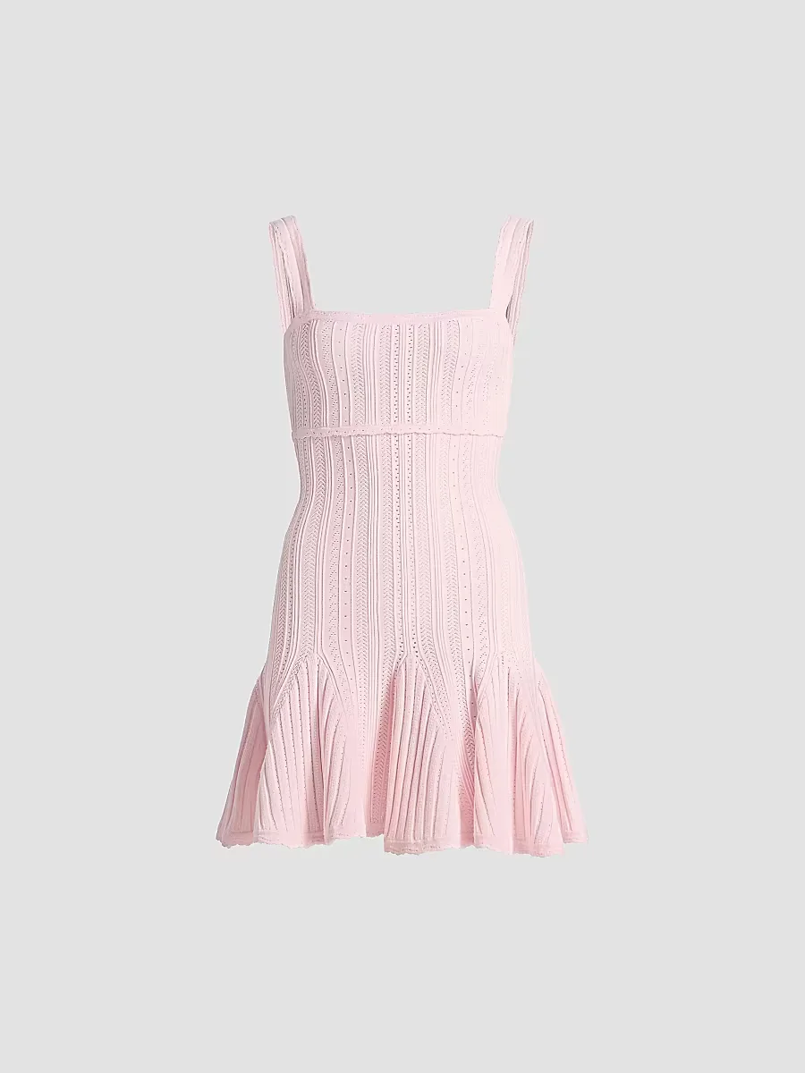 Tabatha Pointelle Minidress by LoveShackFancy