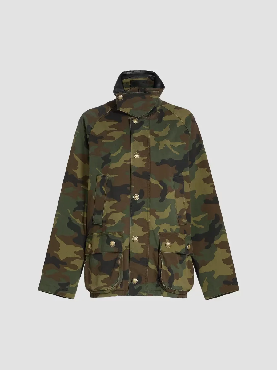 Andrew Camouflage Parka by Nili Lotan