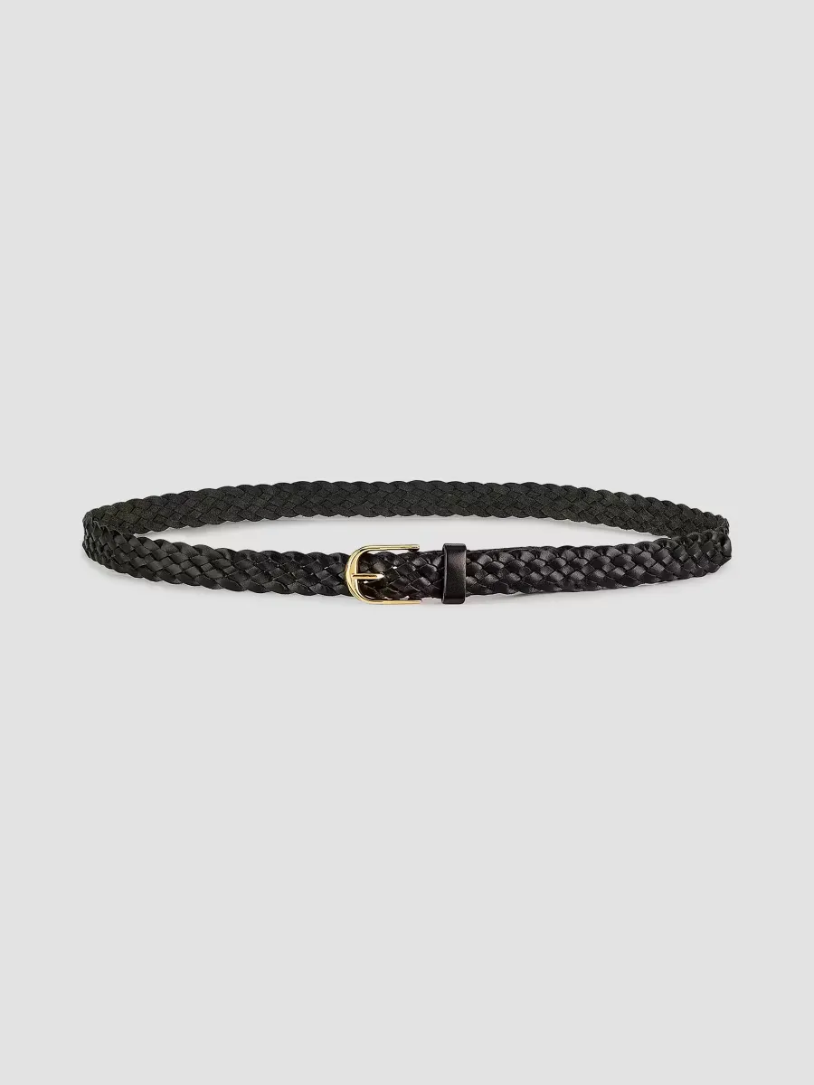 Jane Braided Leather Belt by Nili Lotan