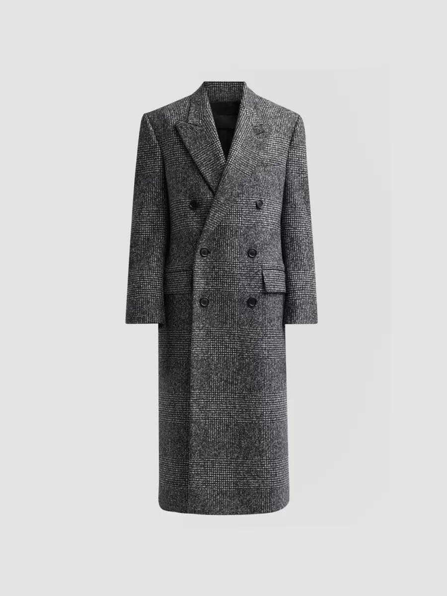 Edmont Double-Breasted Long Coat by Nili Lotan