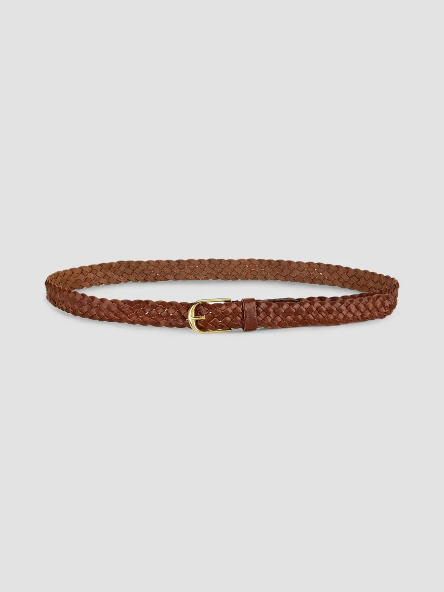 Jane Braided Leather Belt