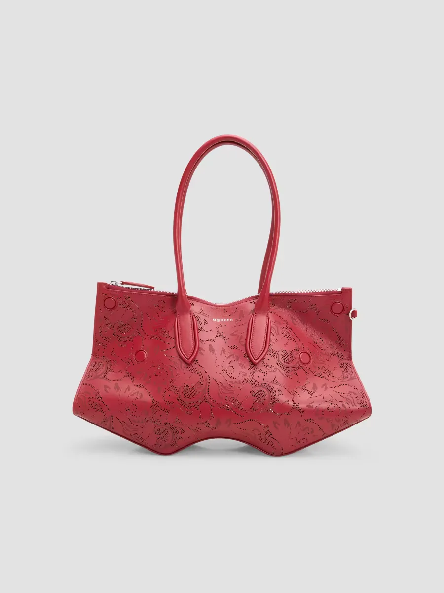 Manta Leather Shoulder Bag by McQueen