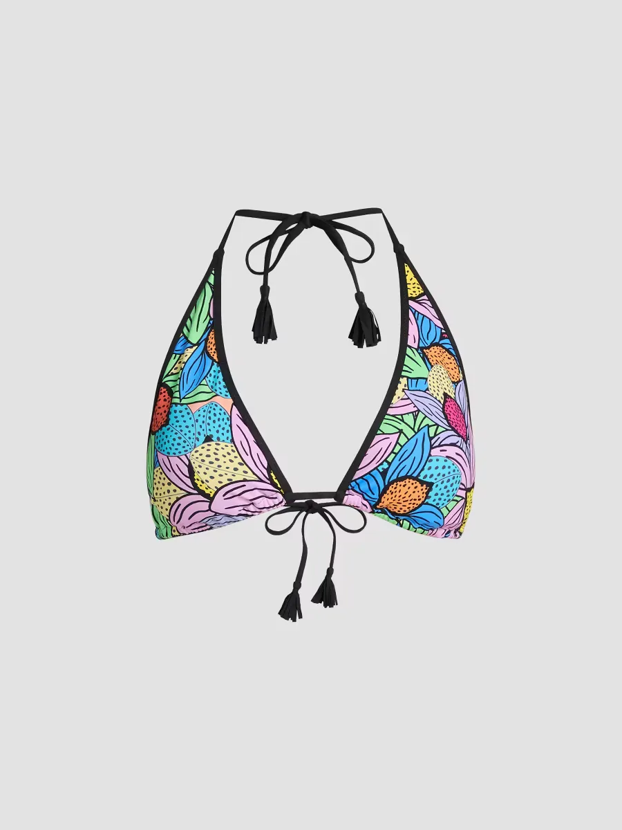 Johnny Was x Ashley Percival Zephra Halter Bikini Top by Johnny Was