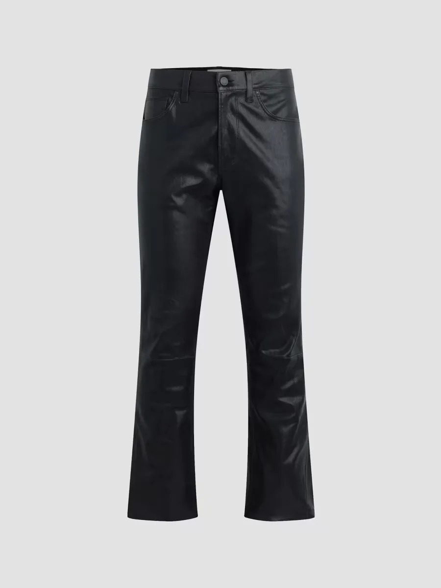 Walker Leather Kick Flare Jeans by Hudson Jeans