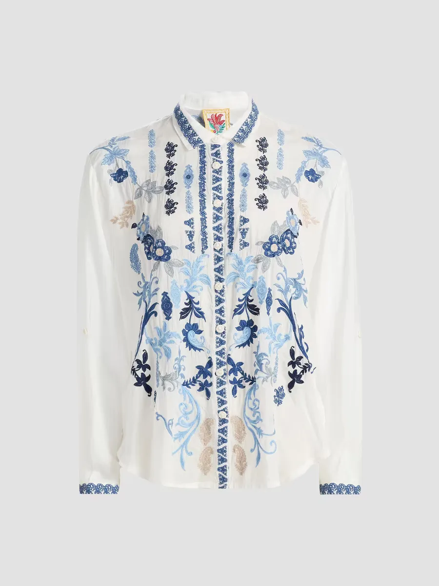 Luisa Embroidered Shirt