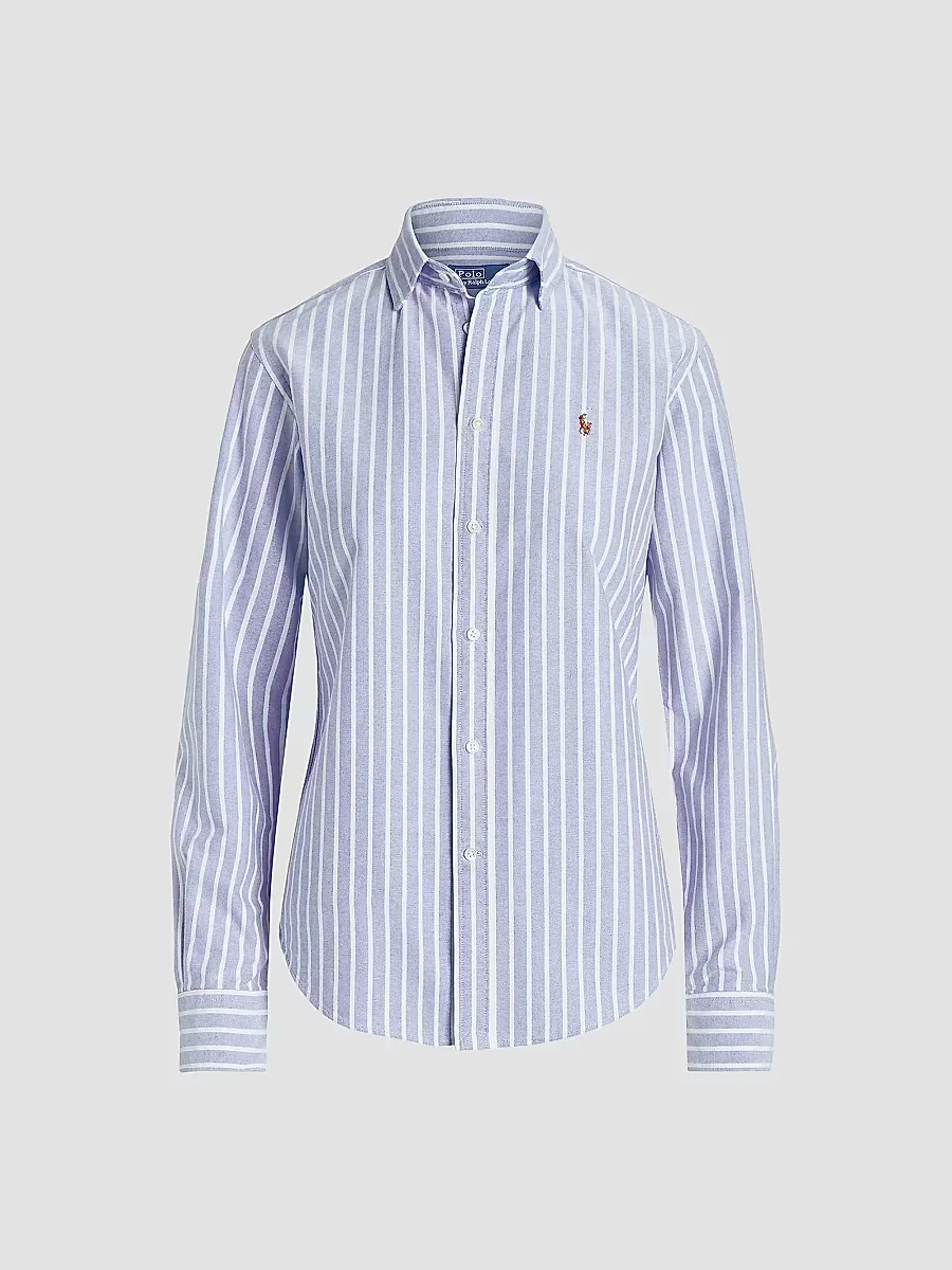 Slim-Fit Striped Oxford Shirt by Polo Ralph Lauren