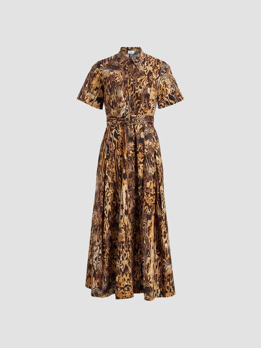 Leighton Printed Poplin Shirtdress by Adam Lippes