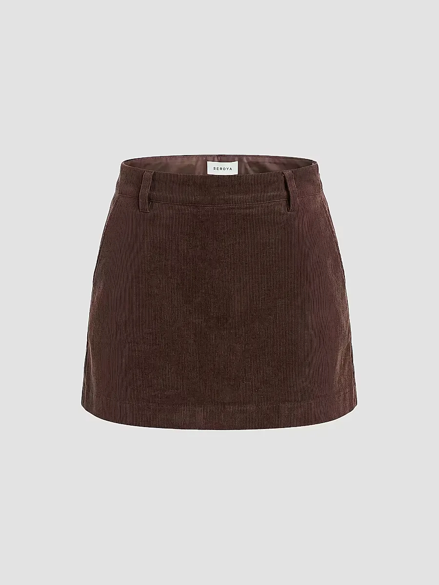 Valkiria Corduroy Skort by SEROYA