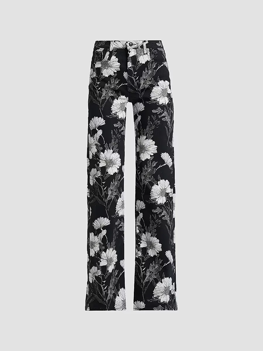 Jane Floral Jeans by R13