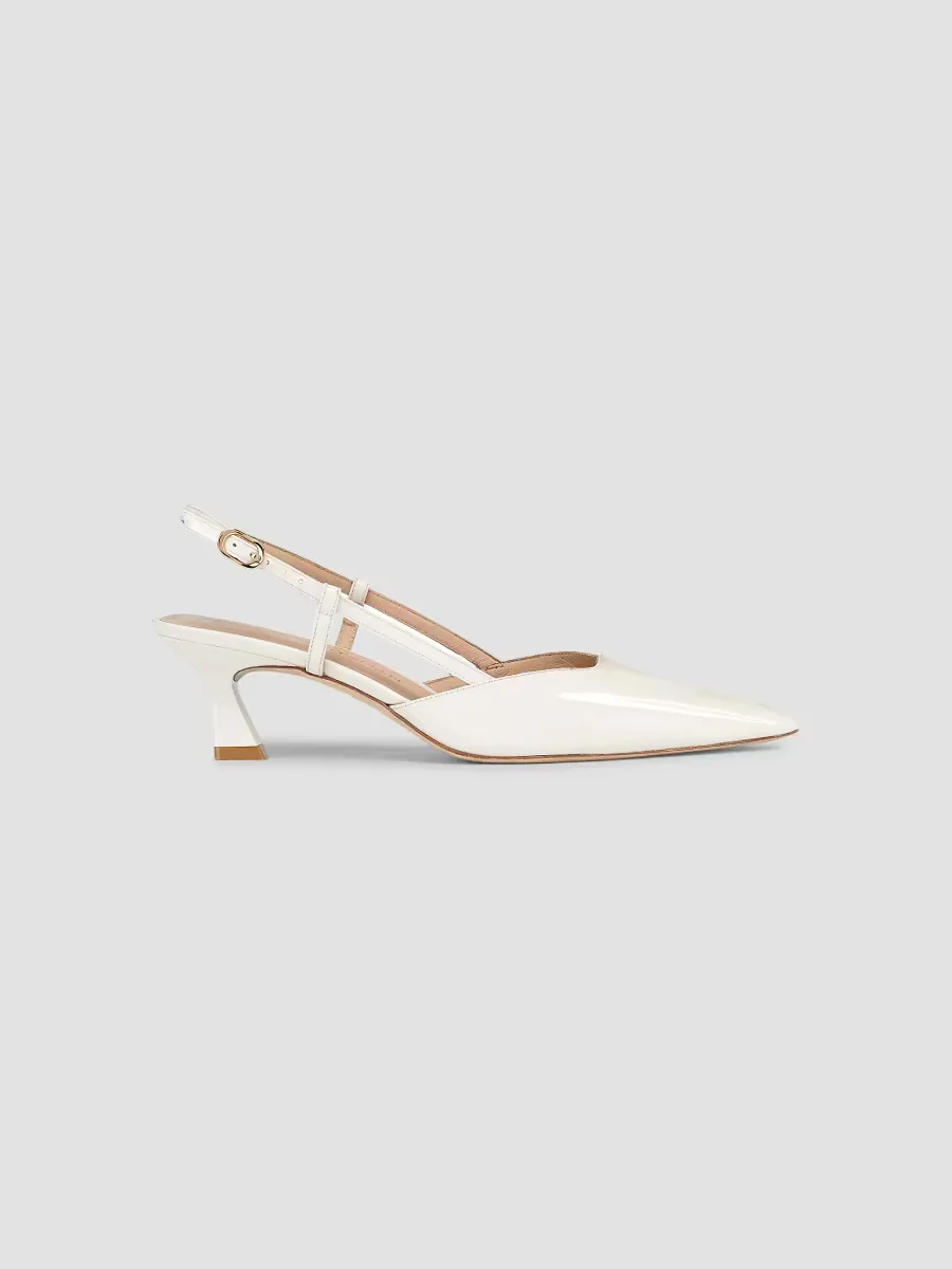 Vinnie 50MM Patent Leather Pumps